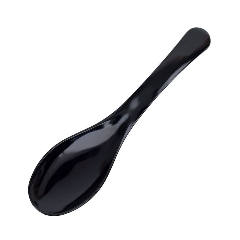 Cuchara Ramen Resina Negra