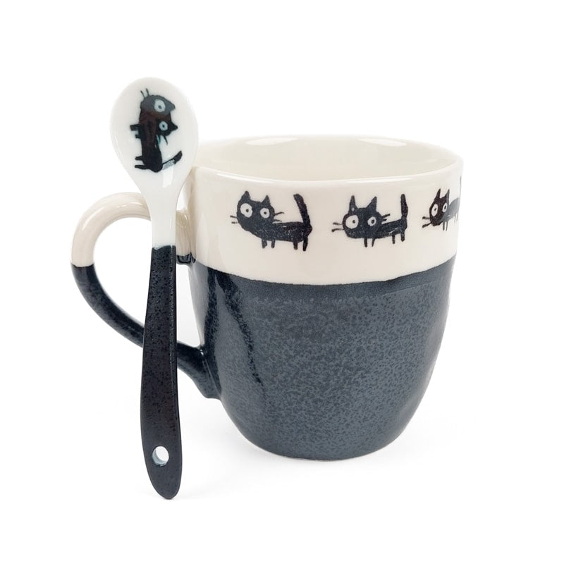 Cucharilla de Café Gato Negro