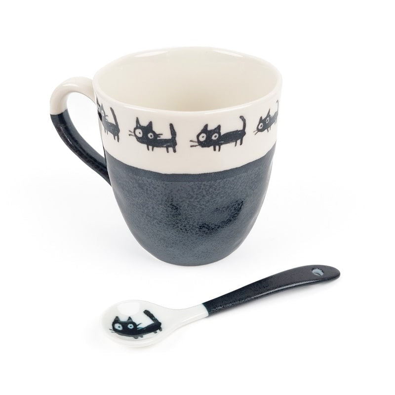Cucharilla de Café Gato Negro