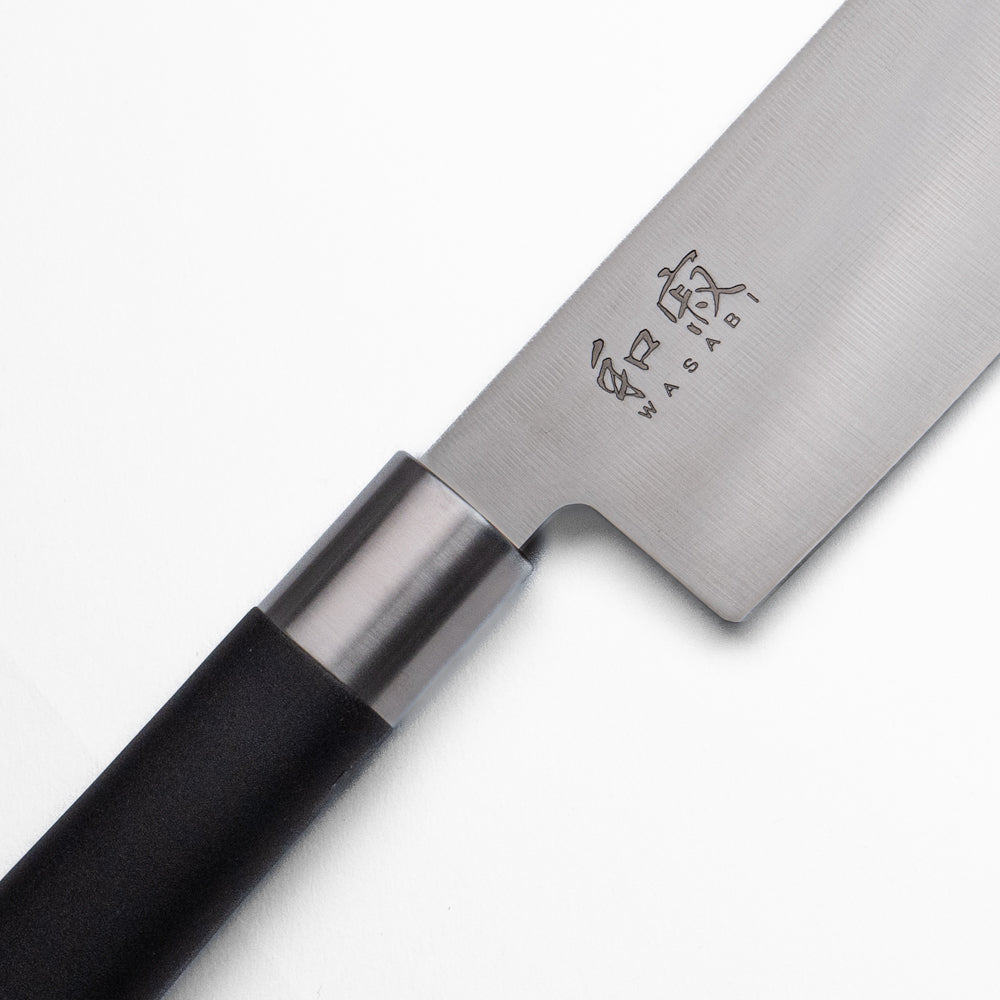 Cuchillo Nakiri Wasabi Negro 16,5 cm