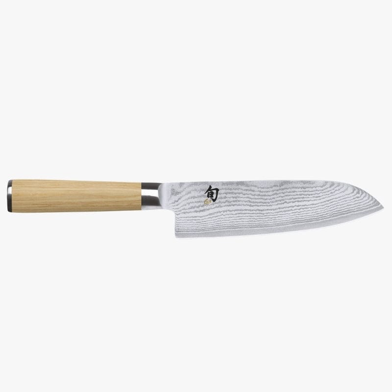 Cuchillo Santoku Shun Classic Blanco 18 cm
