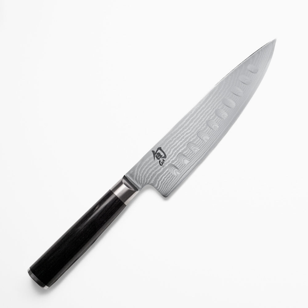 Cuchillo Shun Classic 20 cm Hoja Nido de Abeja