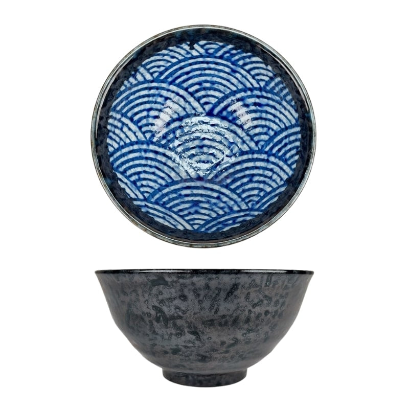 Cuenco de cerámica de estilo japonés para arroz, Bol de Ramen