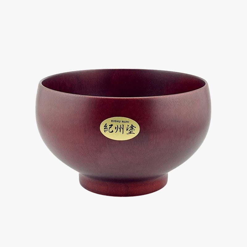 Cuenco de Madera Japonés Kishu Nuri