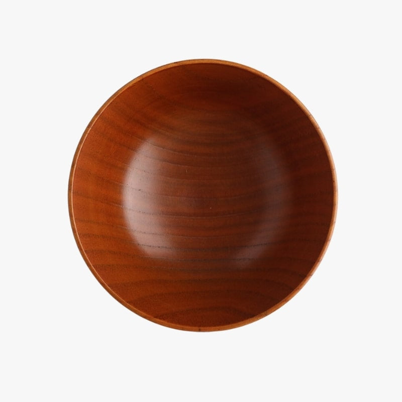 Cuenco de Madera Japonés para Sopa