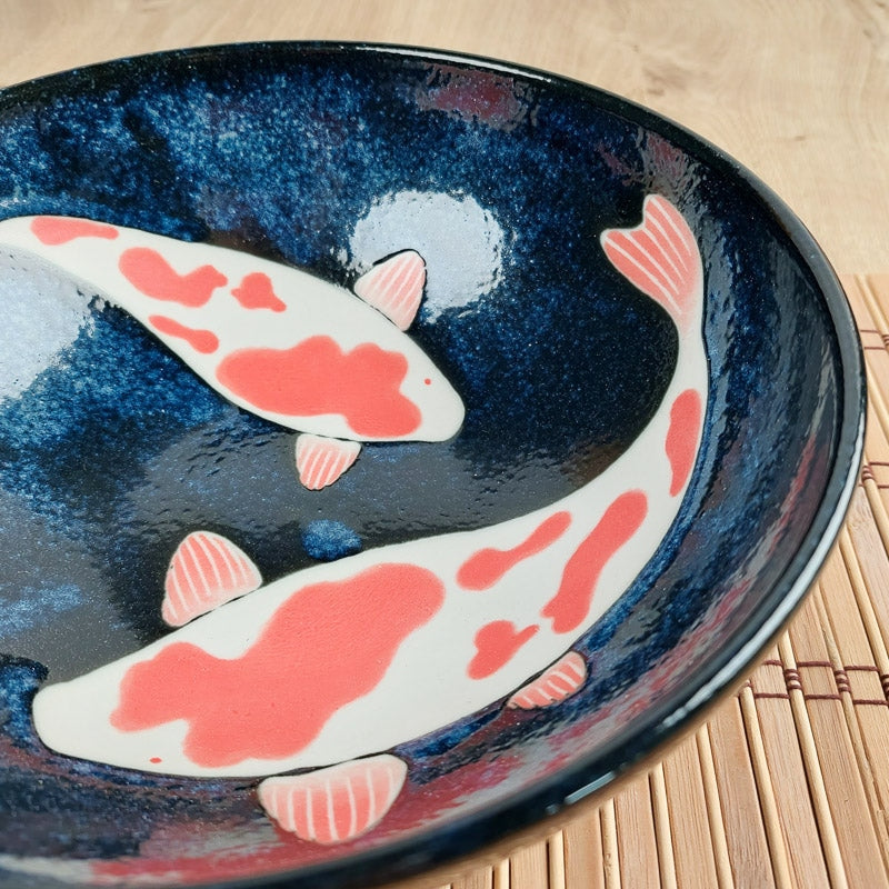 Cuenco Donburi carpa koi