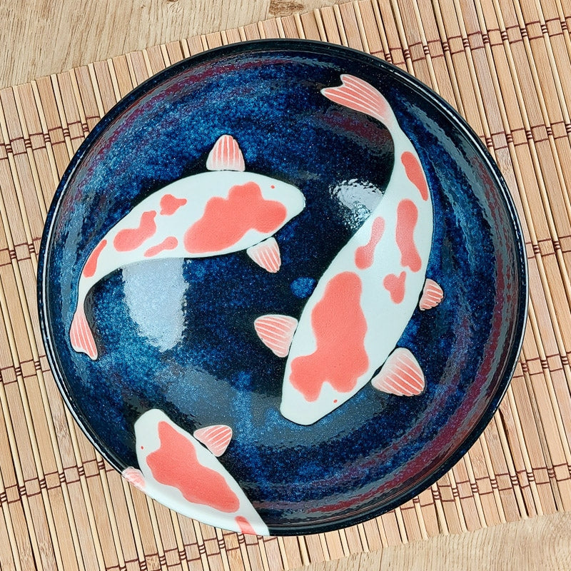 Cuenco Donburi carpa koi