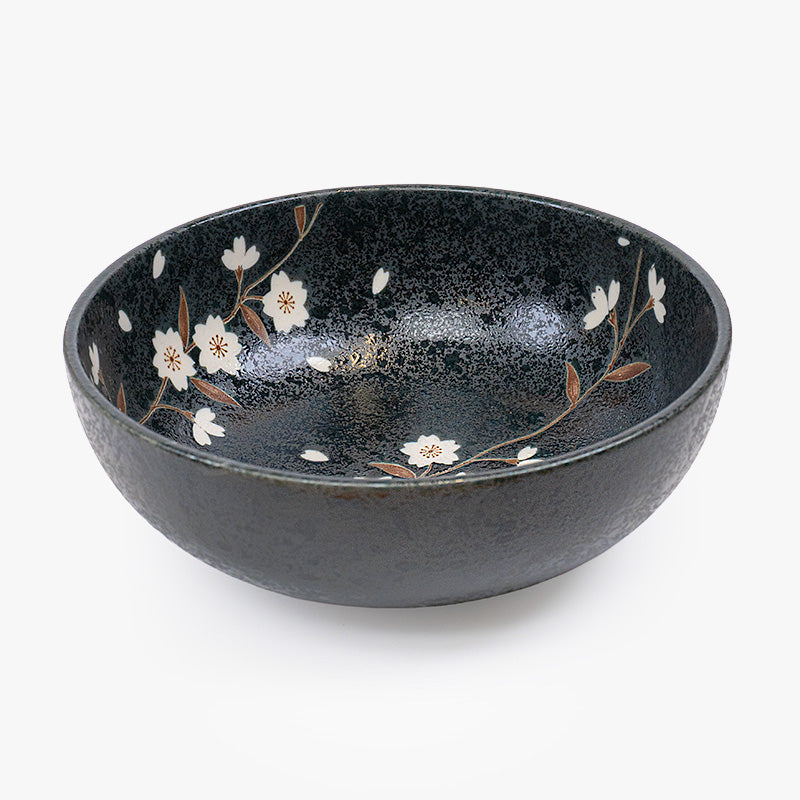 Cuenco japonés donburi Kuro Sakura