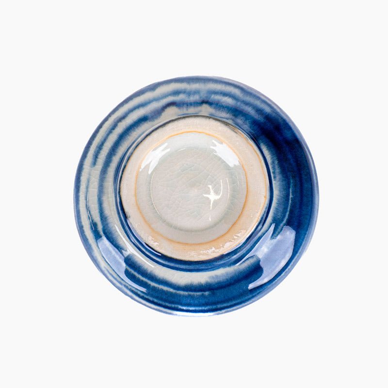 Cuenco Japonés Matcha Cobalto Azul