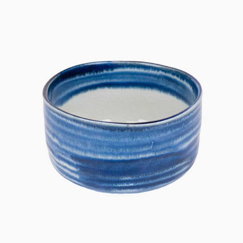 Cuenco Japonés Matcha Cobalto Azul