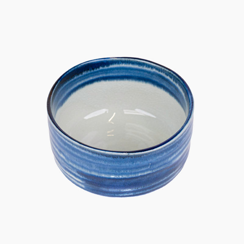 Cuenco Japonés Matcha Cobalto Azul
