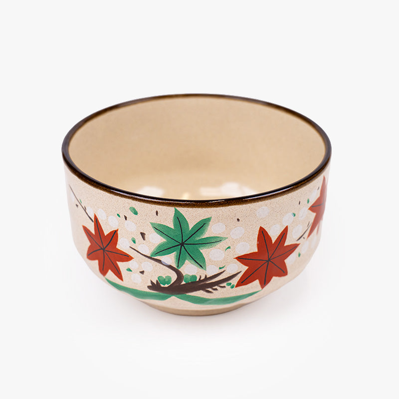 Cuenco japonés para matcha Momiji