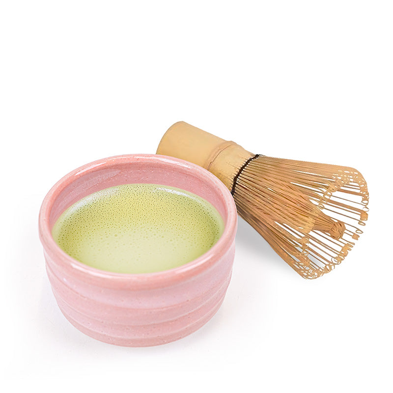 Cuenco japonés para matcha Pinku