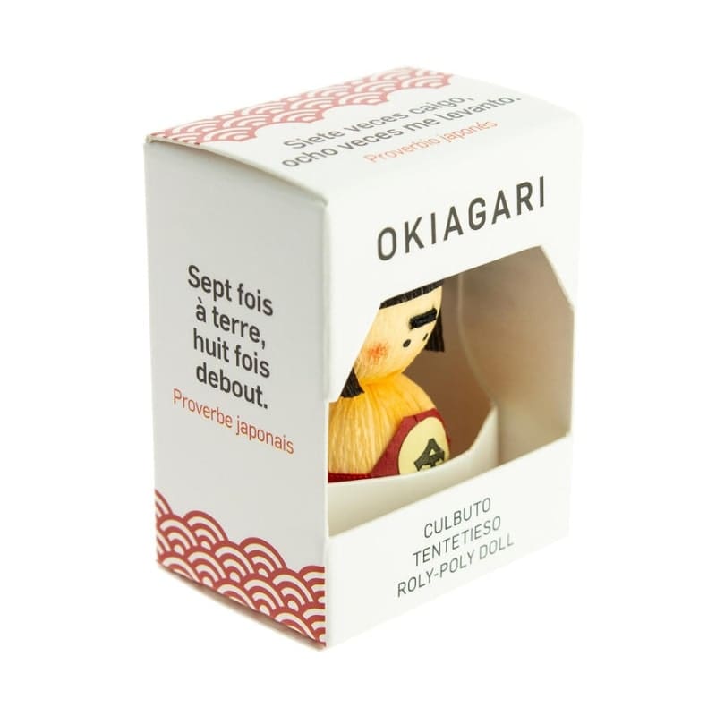 Culbuto Okiagari Le Garçon Doré