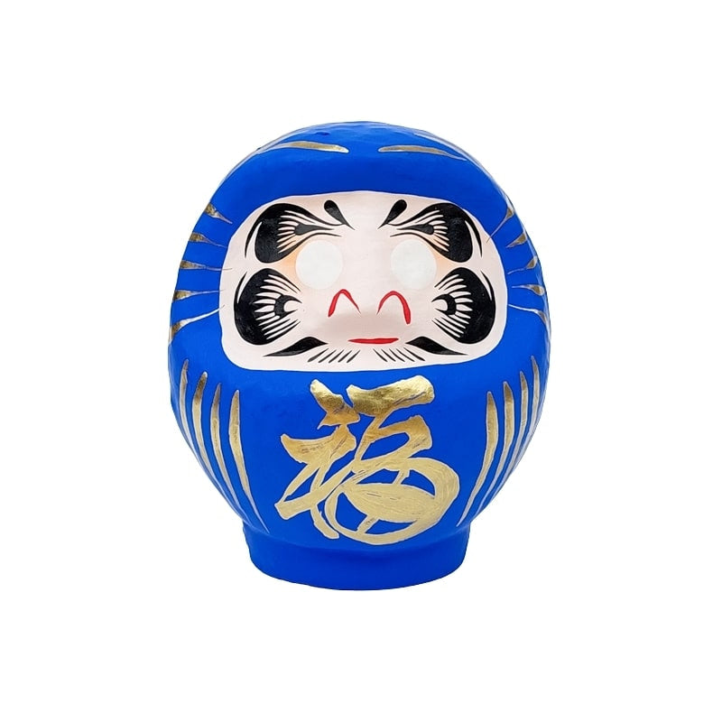 Daruma azul japonés - 9 cm