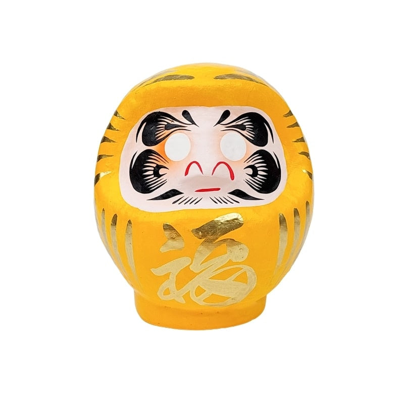 Daruma amarillo japonés - 9 cm