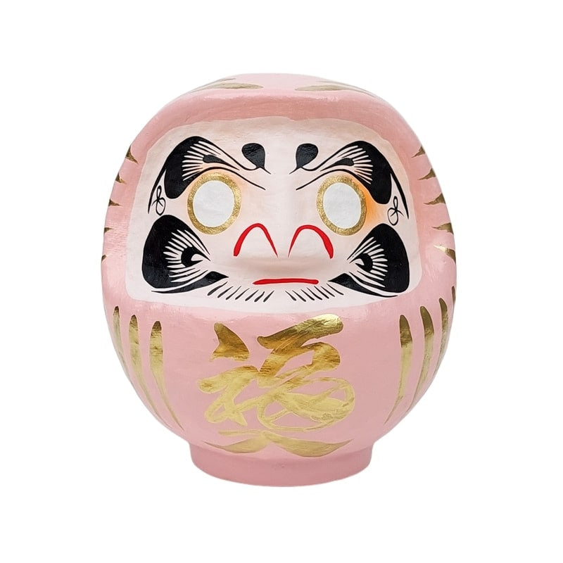 Daruma japonés rosa - 12 cm