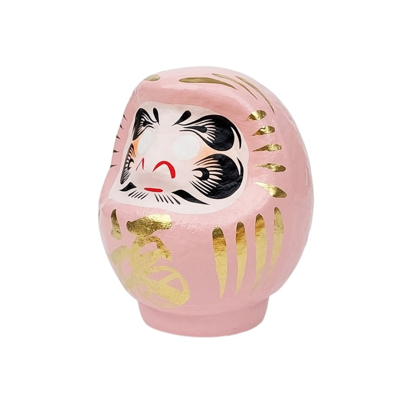 Daruma rosa japonés