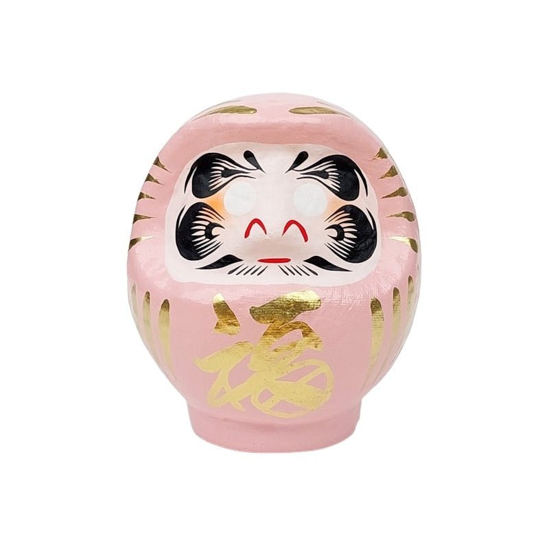 Daruma japonés rosa - 9 cm