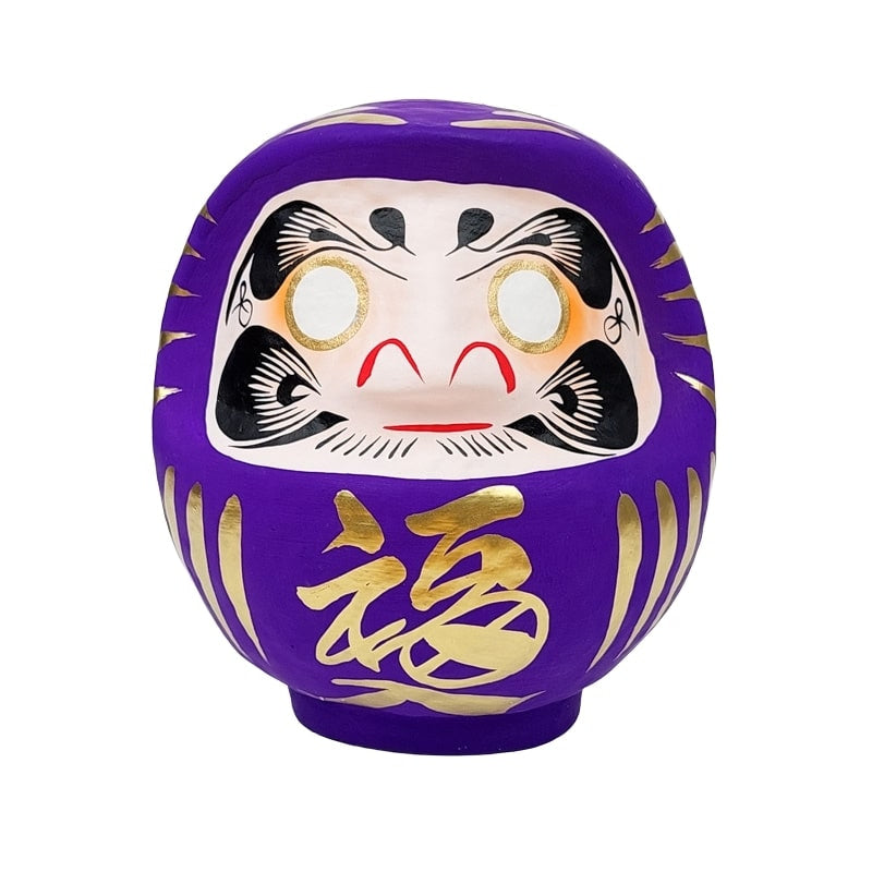 Daruma japonés violeta - 12 cm