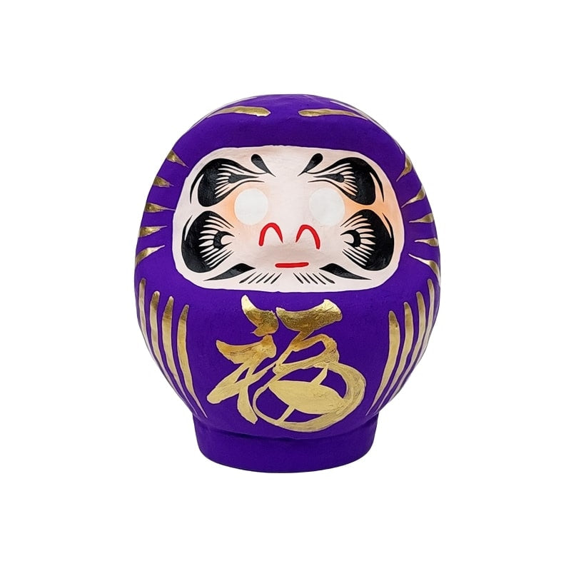 Daruma púrpura japonés - 9 cm