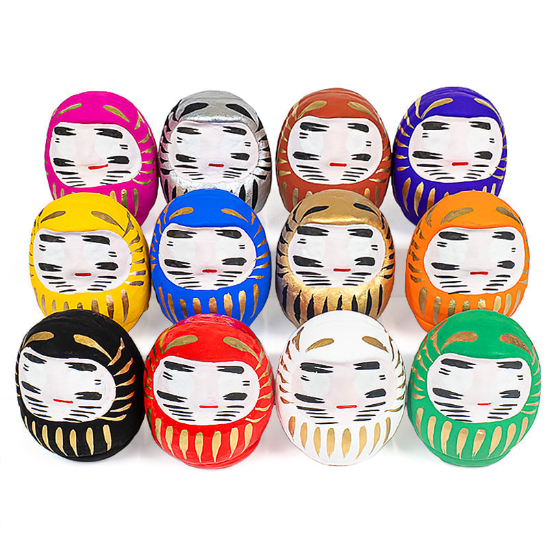 Daruma Japonés 6 cm - Varios Colores