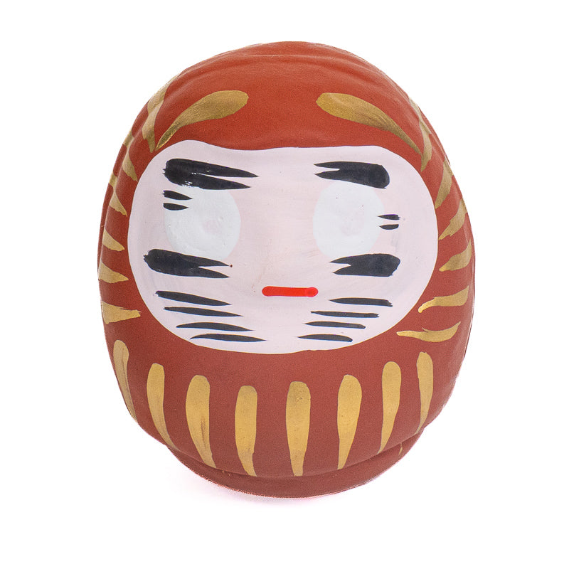 Daruma Japonés 6 cm - Varios Colores Marrón