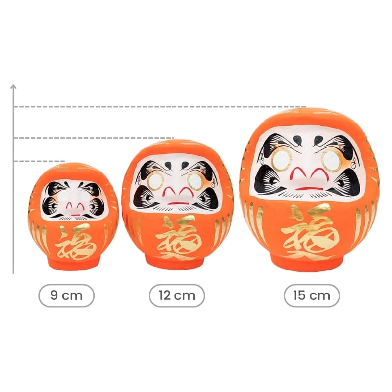 Daruma Japonés Naranja