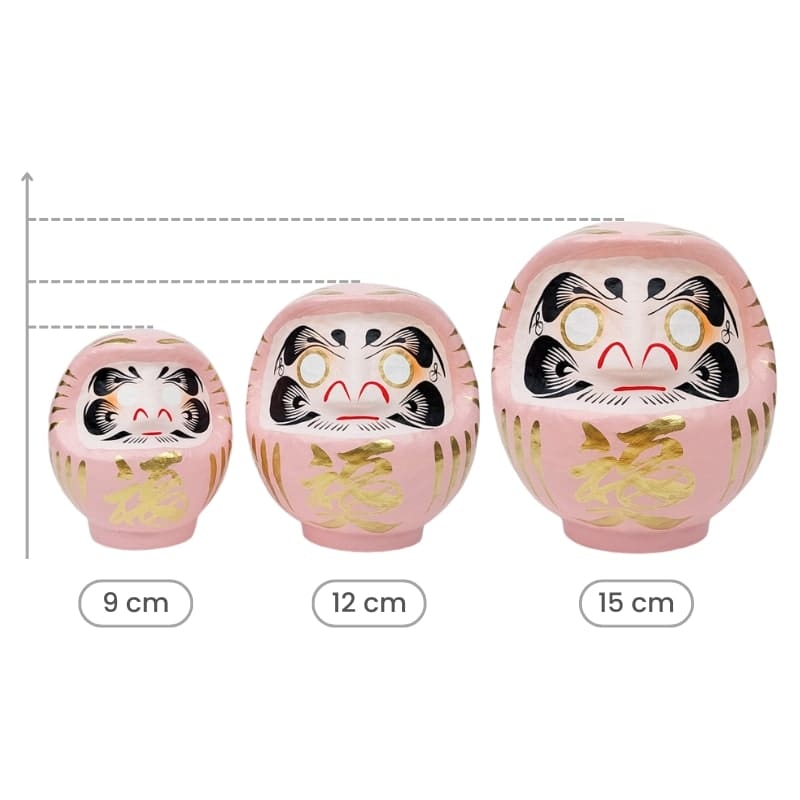 Daruma Japonés Rosa