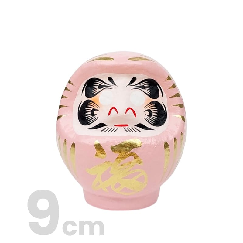 Daruma Japonés Rosa 9 cm