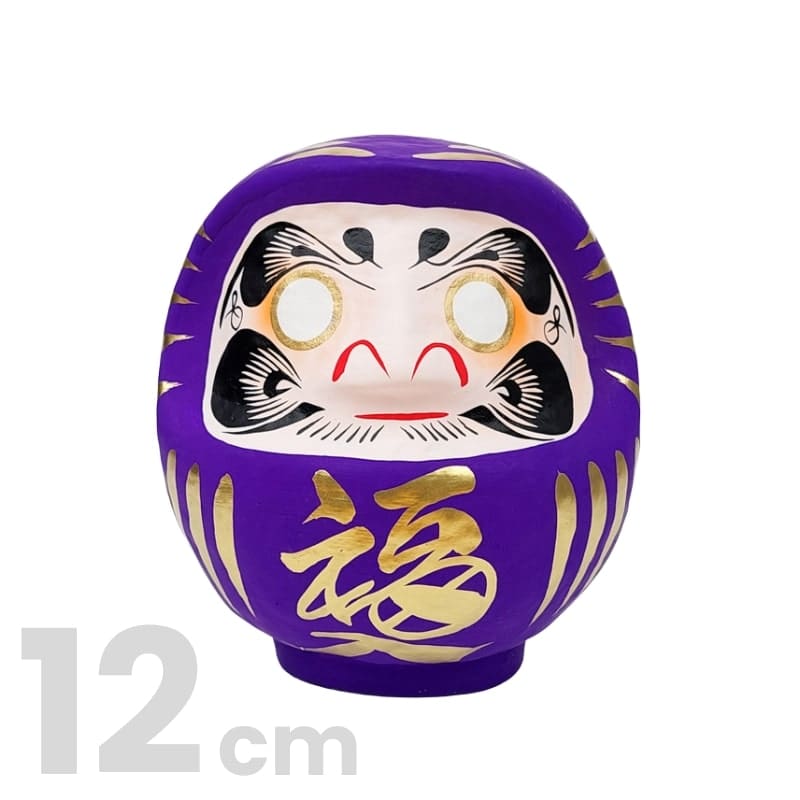 Daruma Japonés Violeta 12 cm