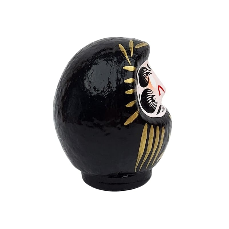 Daruma Negro Japonés - de 9 a 15 cm