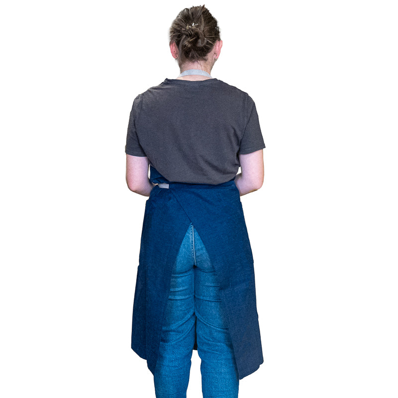 Delantal de Cocina Japonés - Azul