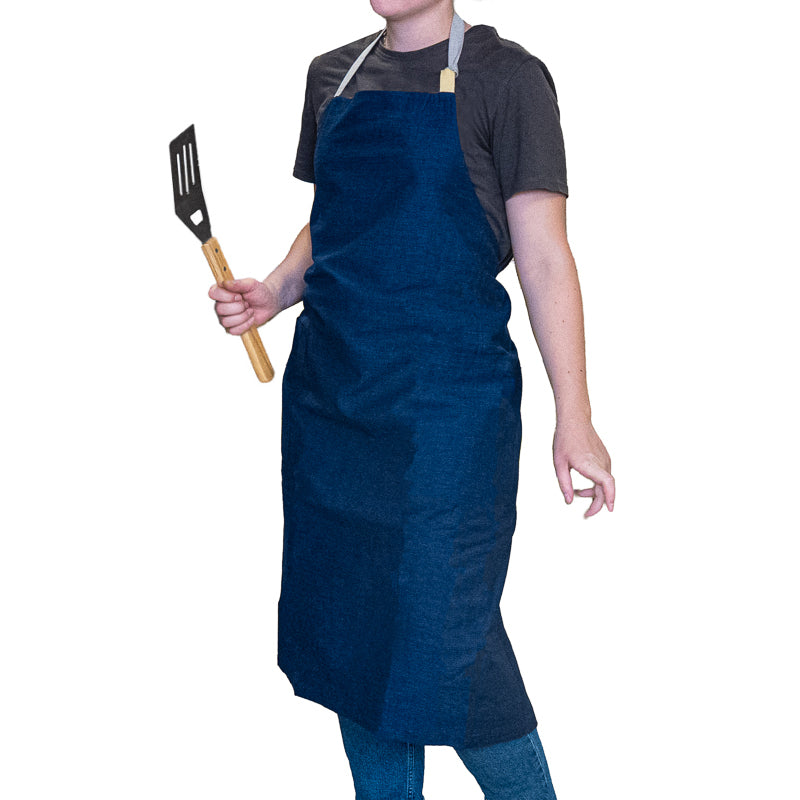 Delantal de Cocina Japonés - Azul