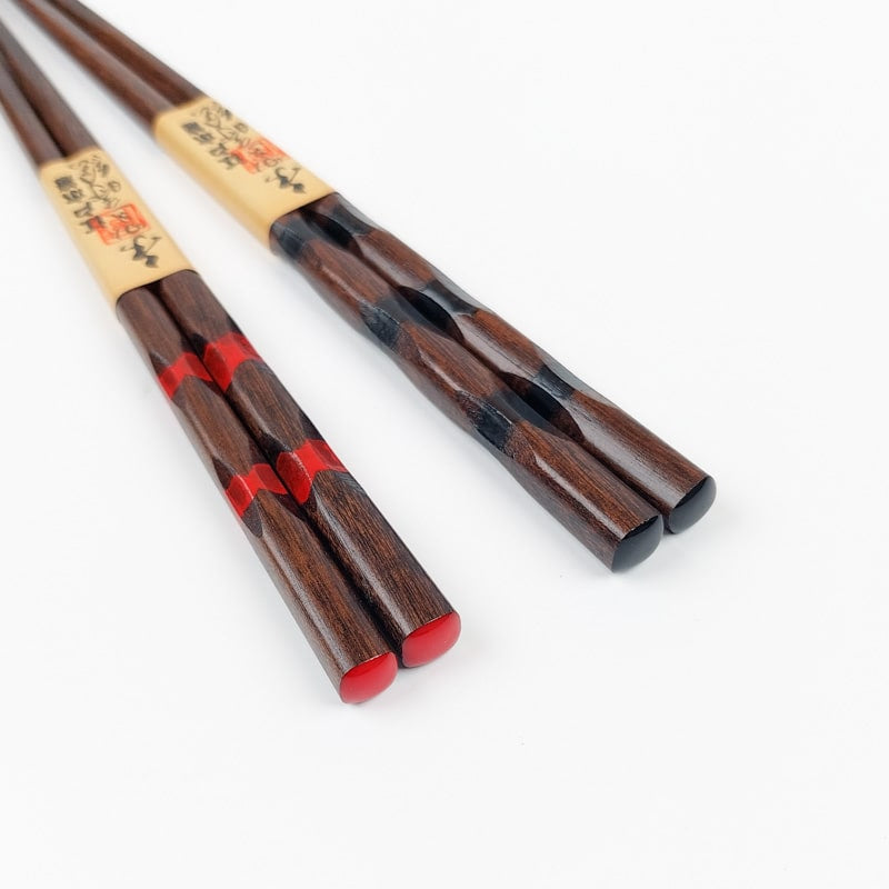 Duo Palillos japoneses de madera