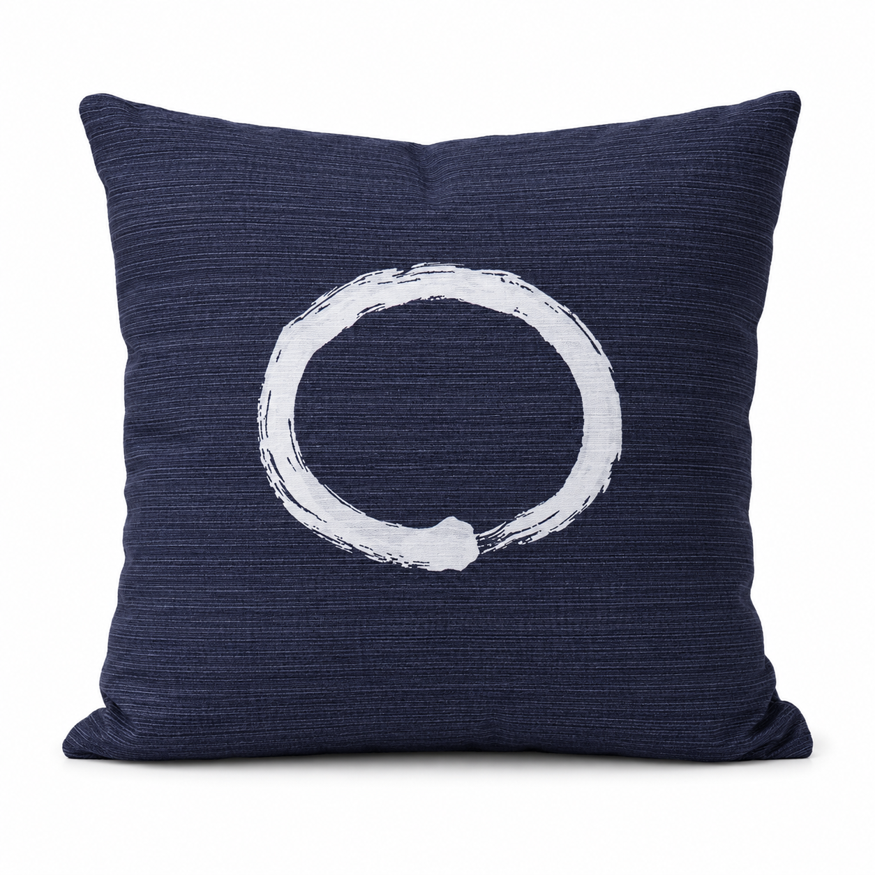Ensō Funda de Cojín Japonesa Azul - 50x50 cm