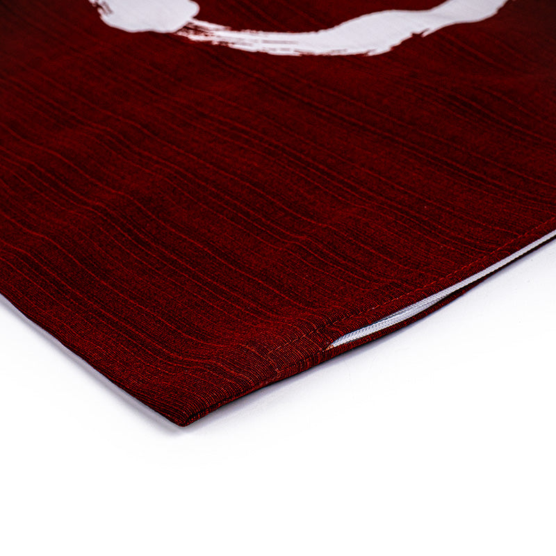 Ensō Funda de Cojín Japonesa Roja - 50x50 cm