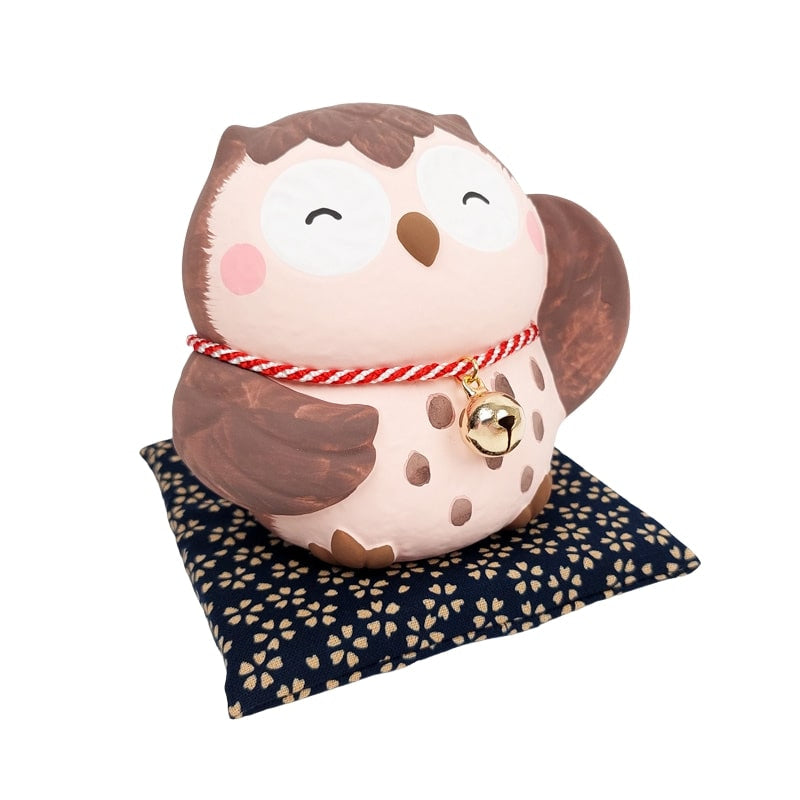 Figura Japonesa Búho Buen Humor