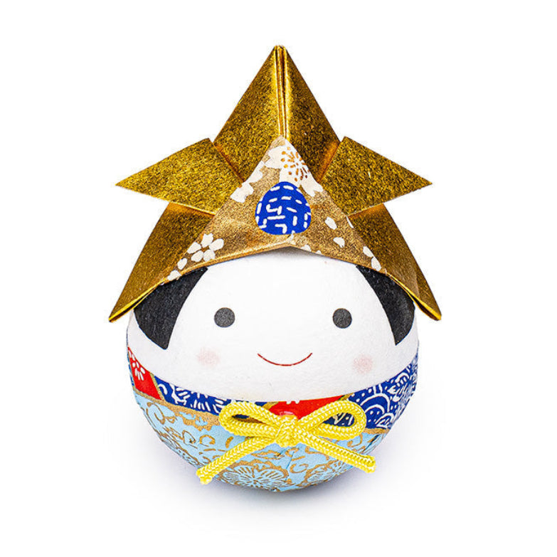 Figura Okiagari de Papel Washi - Kabuto