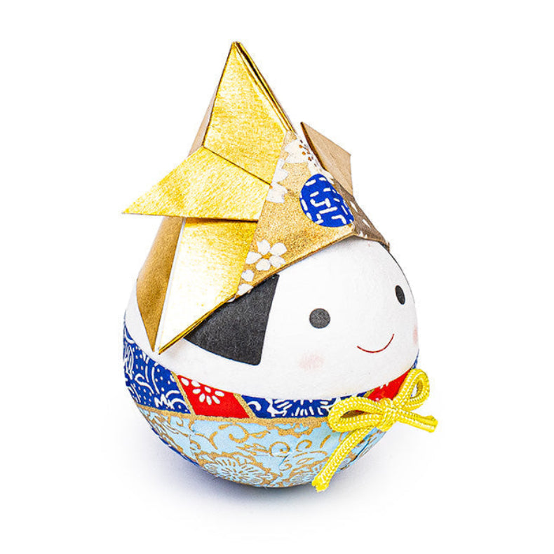 Figura Okiagari de Papel Washi - Kabuto