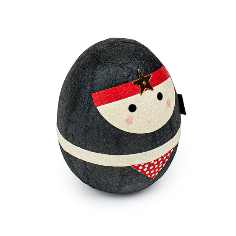 Figura Okiagari de Papel Washi - Ninja