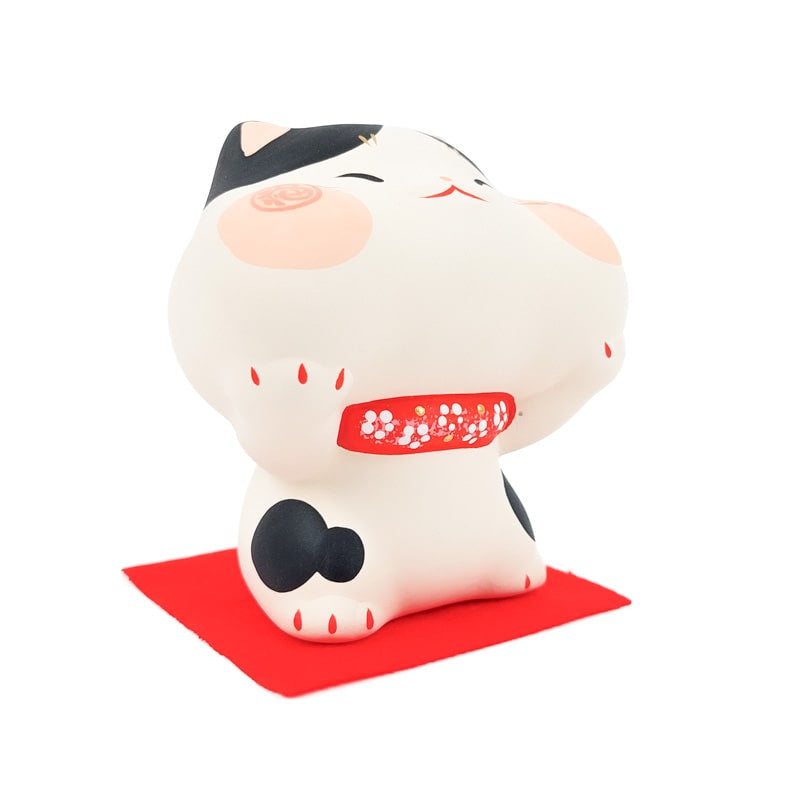 Estatuilla de gato Plump Cheeks