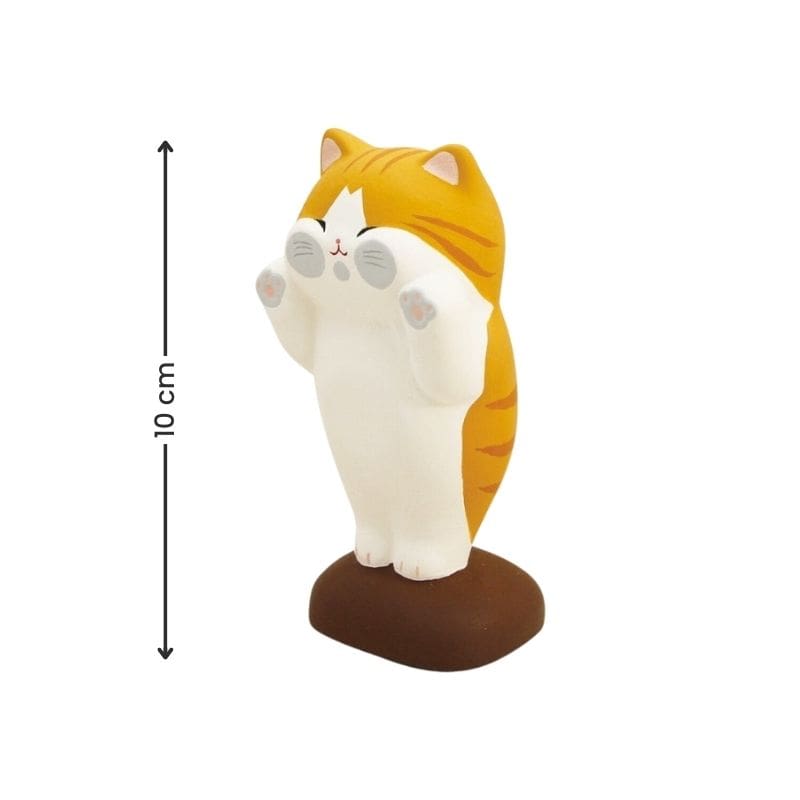 Figurita Kawaii Gato Tigre