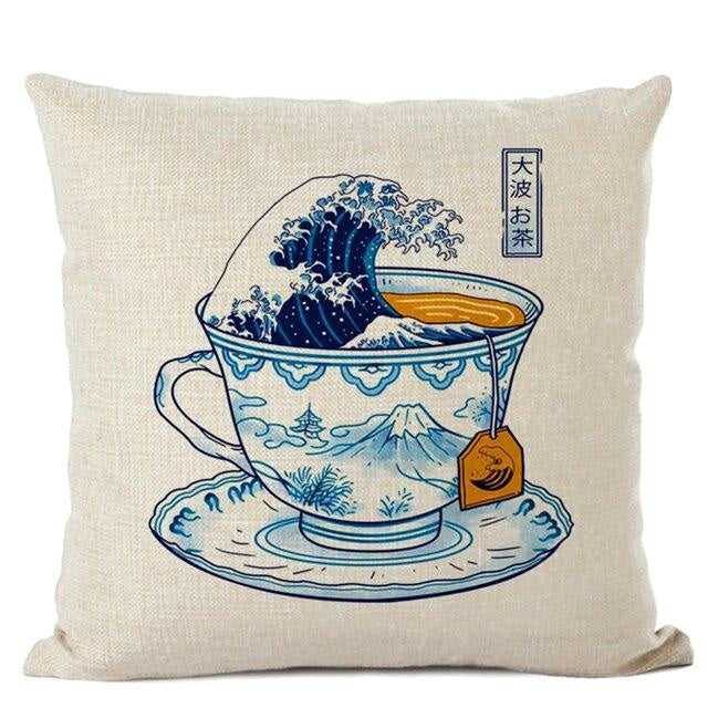 Funda de Cojín Japonesa - The Great Tea