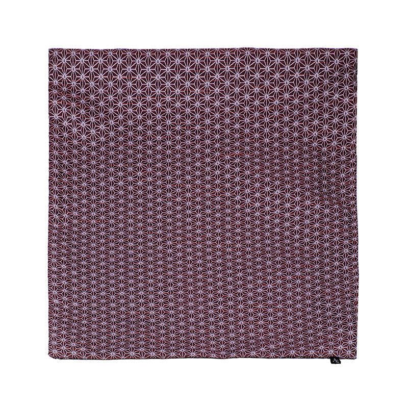 Funda de Cojín Japonesa Asanoha Violeta- 50x50 cm