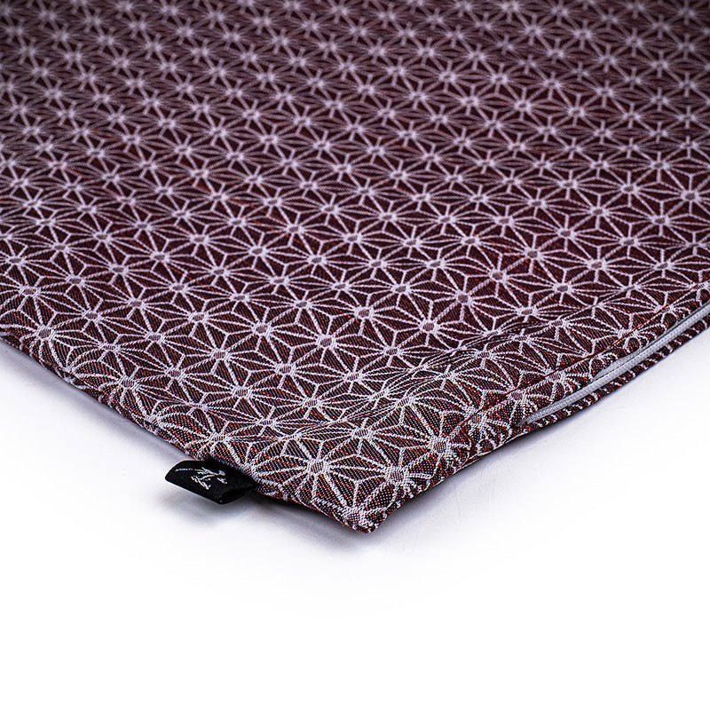 Funda de Cojín Japonesa Asanoha Violeta- 50x50 cm