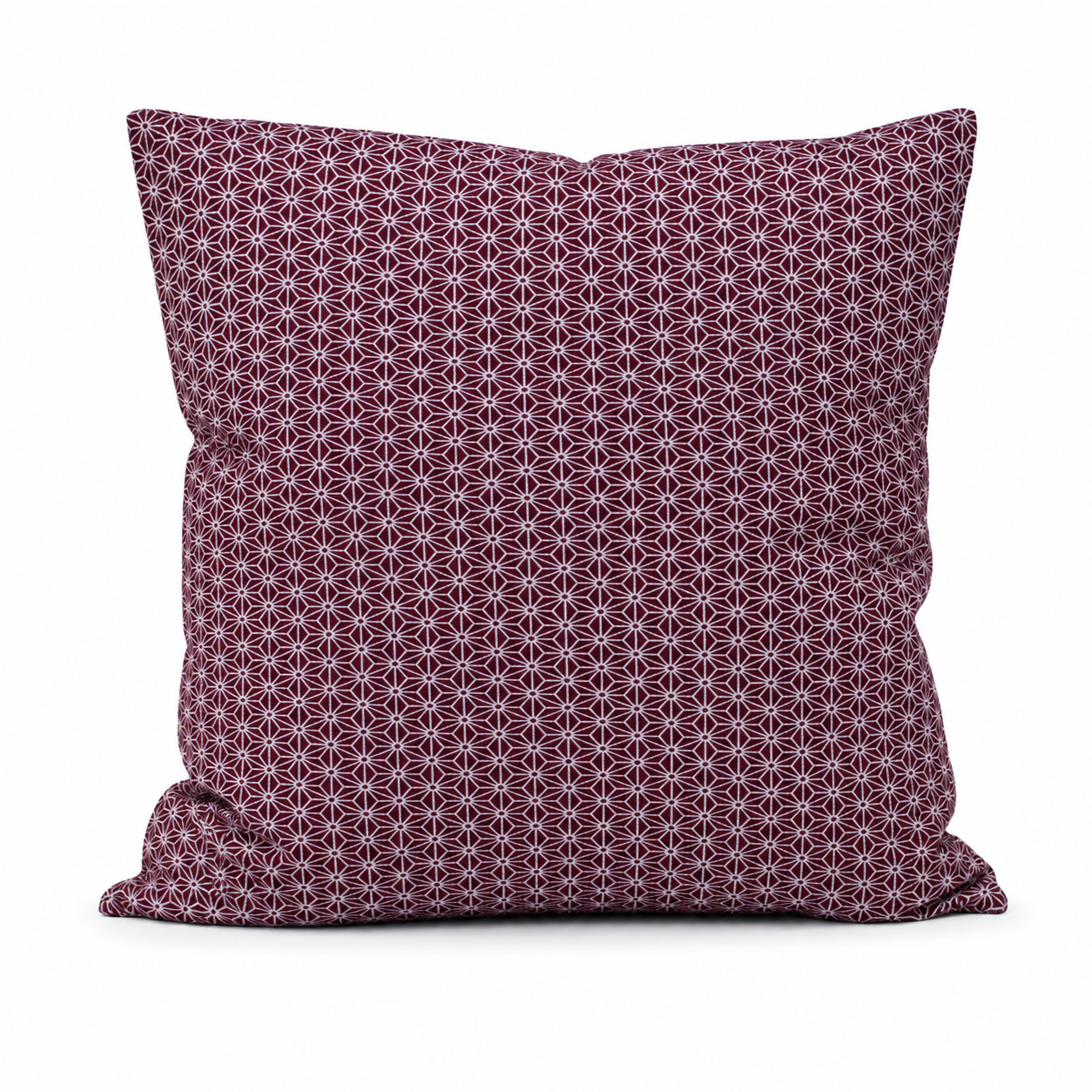 Funda de Cojín Japonesa Asanoha Violeta- 50x50 cm
