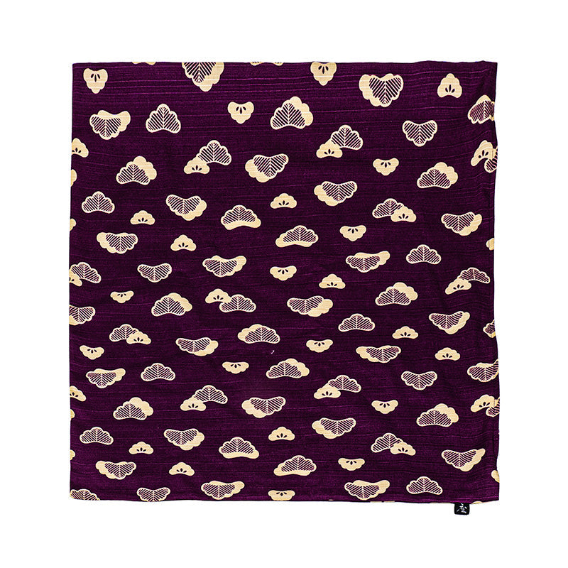 Funda de Cojín Japonesa Matsu Morada - 50x50 cm