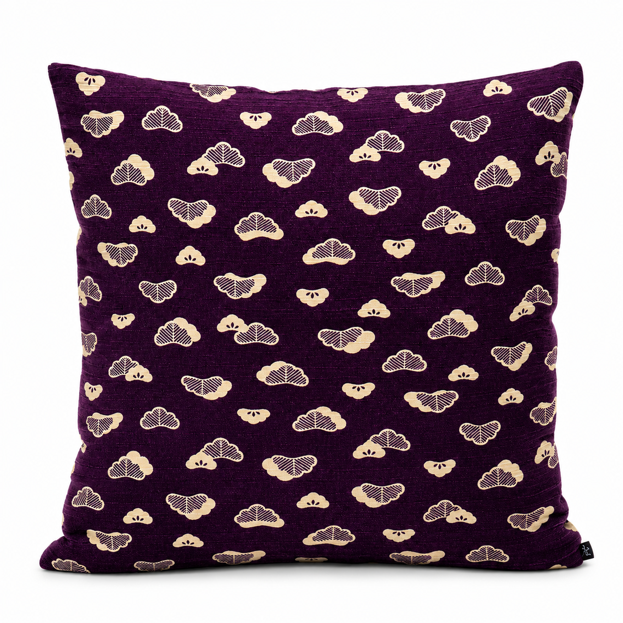 Funda de Cojín Japonesa Matsu Morada - 50x50 cm