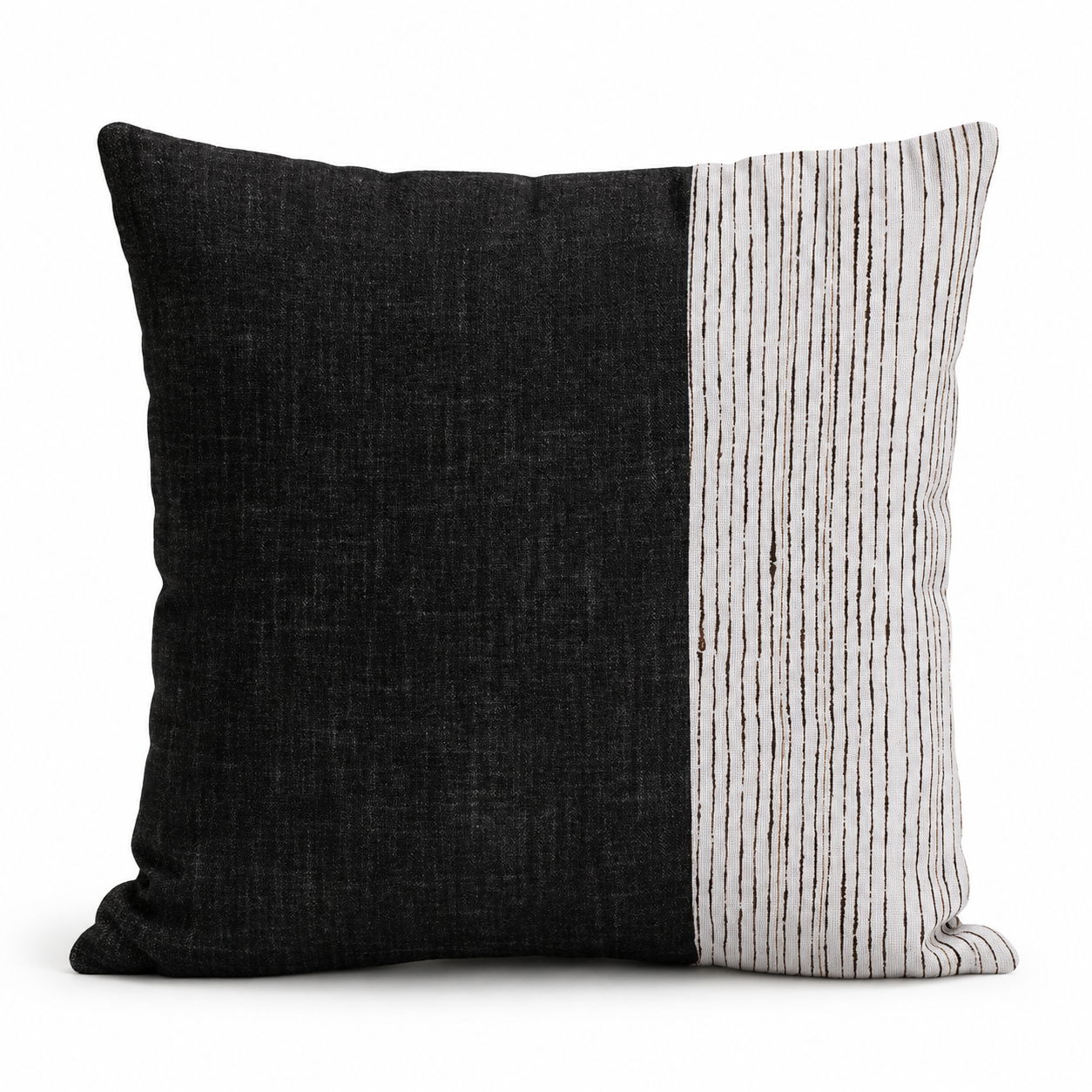 Funda de Cojín Japonesa Sensuji Marrón - 45x45 cm